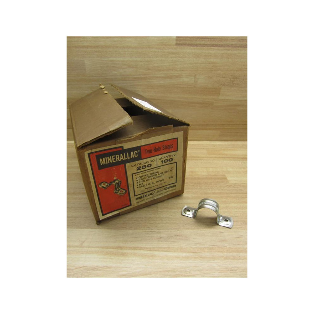 Minerallac 250 Conduit Strap 34" (Pack of 100)