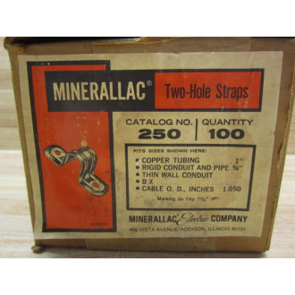 Minerallac 250 Conduit Strap 34" (Pack of 100)