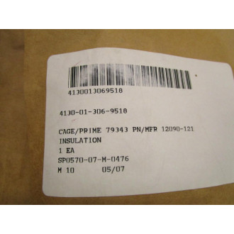 Ludlow Coated Products 4130-01-306-9518 Insulation 12090-121
