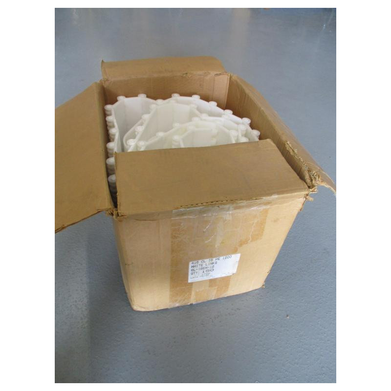 Integrity Plastics 6L-IBEW-12 Table Top Chain 416 CL IB PE 1200 10'