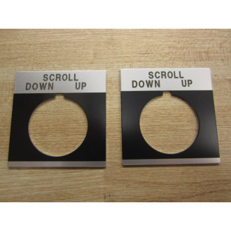 GE General Electric CR104PXN1BG001 Scroll, Down, Up (Pack of 2)