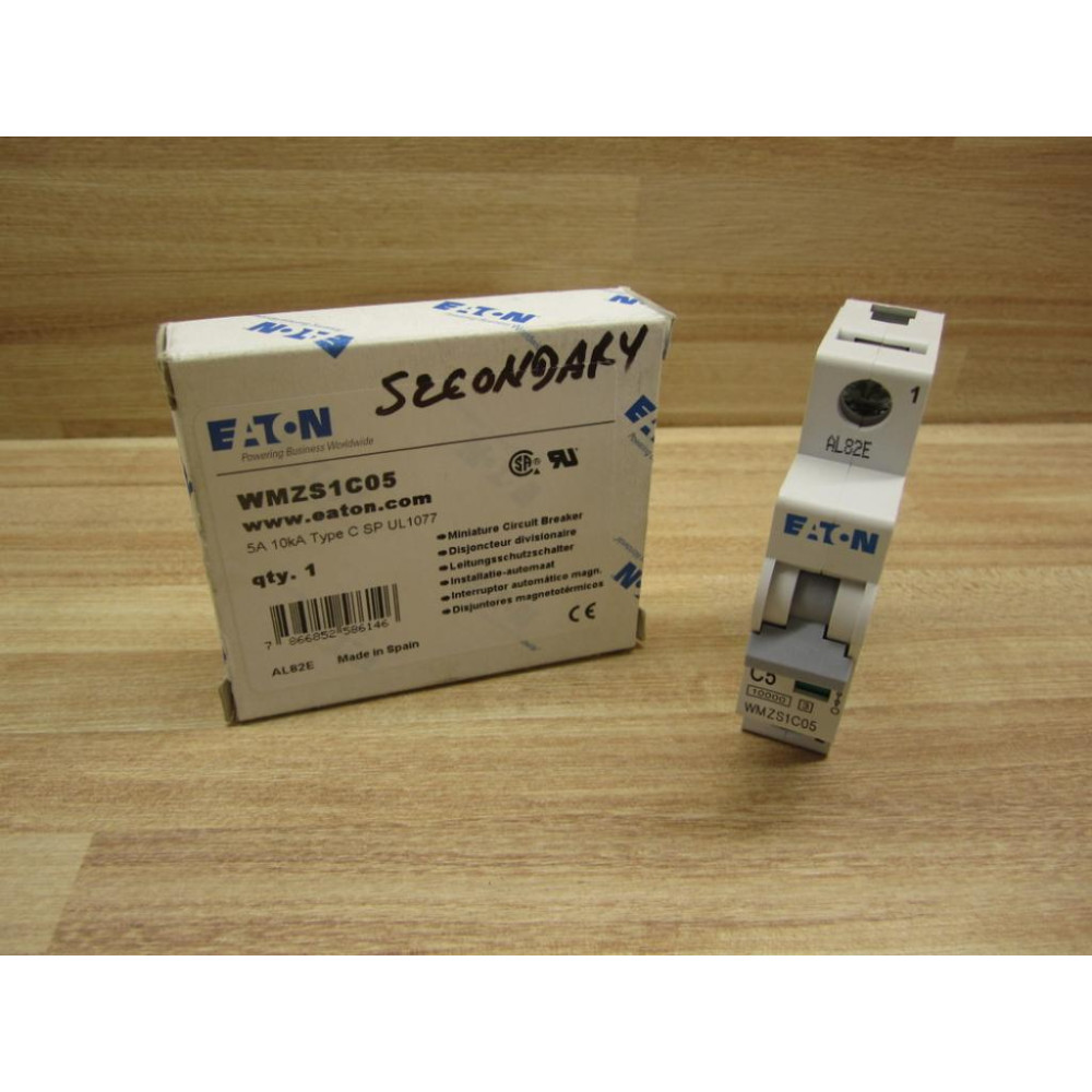 Cutler Hammer WMZS1C05 Eaton Circuit Breaker