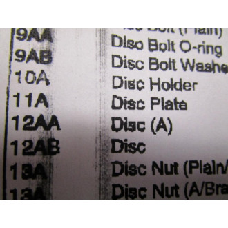 Kennedy Valve 440881P Disc