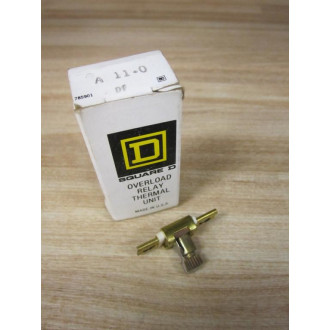 Square D A11.0 Overload Relay Heater Element A110 WO Screws