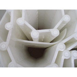 Integrity Plastics 6L-IBEW-12 Table Top Chain 416 CL IB PE 1200 10'