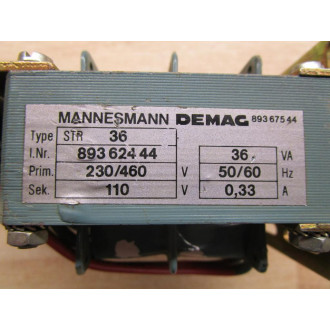 Demag 893 624 44 Transformer 89362444 - Used