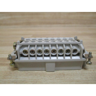 Weidmuller HDC-HE-16 SS Connector HDCHE16SS - Used
