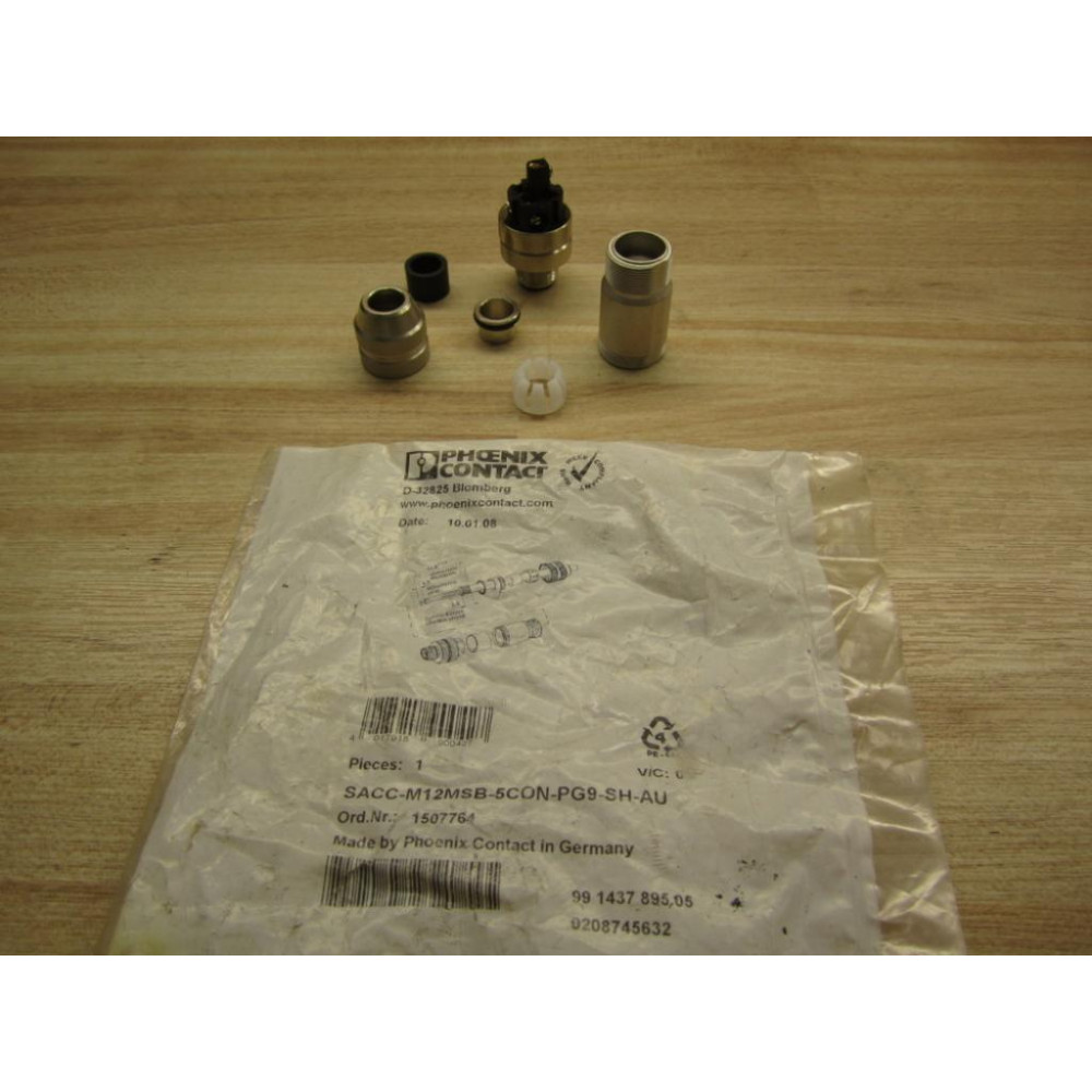 Phoenix Contact SACC-M12MSB-5CON-PG9-SH-AU Connector