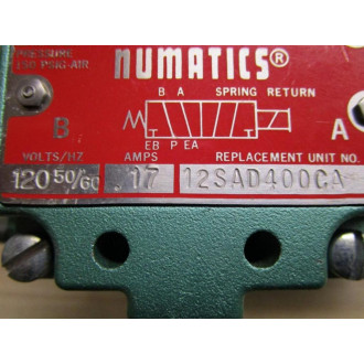 Numatics 12SAD4 CA Valve - Used