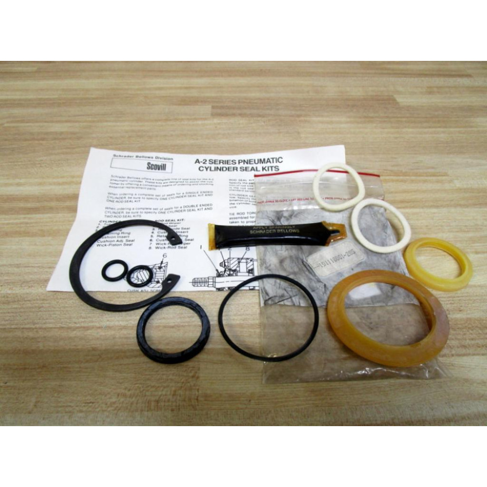 Schrader Bellows 191118001-285 Cylinder Seal Kit