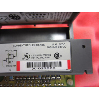 Allen Bradley 1747-L542 SLC 504 CPU 1747L542 No Door No Key Serial 1P0ES3NY - Used