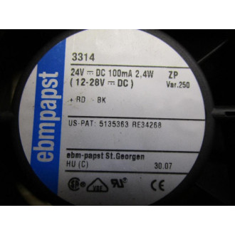 Ebmpapst 3314 Fan - Used