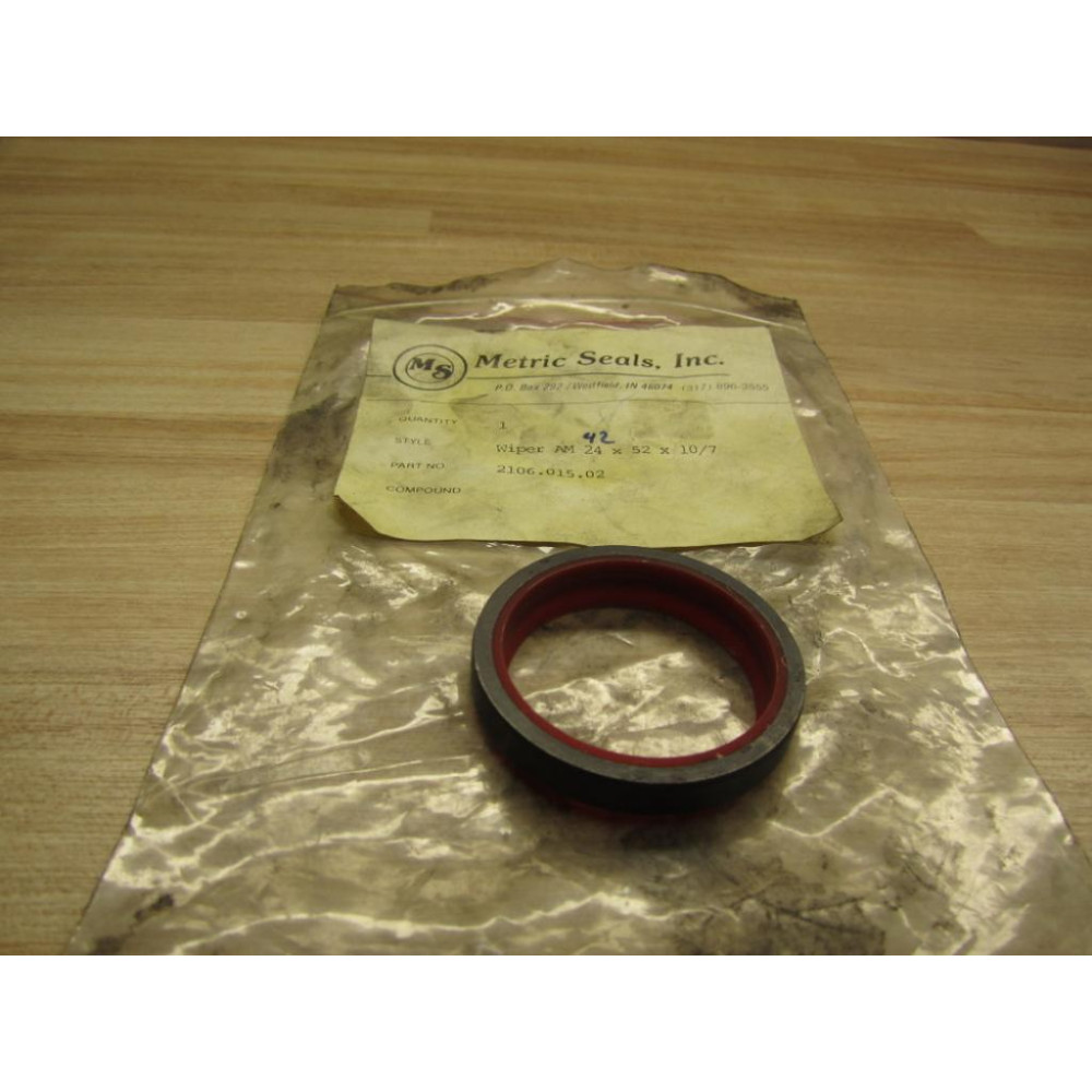 Metric Seals 2106.015.02 Oil Seal With Wiper