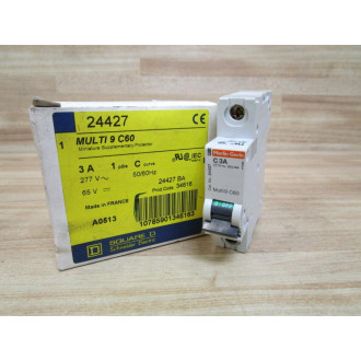 Square D 24427 Merlin Gerin Breaker 3A MG24427 Schneider