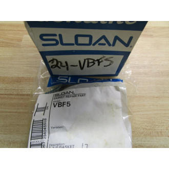 Sloan VBF5 Gasket 1-14" (Pack of 17)