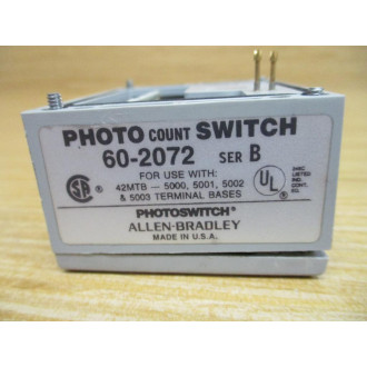 Allen Bradley 60-2072 Photo Count Switch 602072 - Used