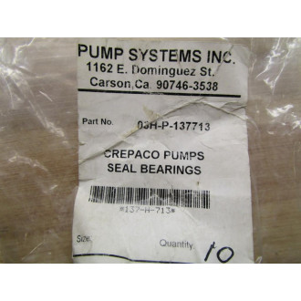 Pump Systems 03H-P-137713 Seal Crepaco Pump