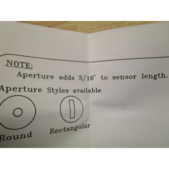 Banner AP12SR Aperture 27633