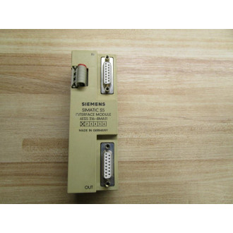 Siemens 6ES5 316-8MA11 Interface Module 6ES53168MA11 - Used
