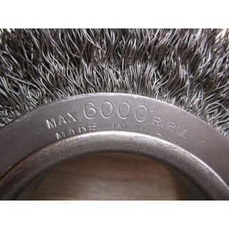 Weiler 03010 TL-4 Crimped Wire Brush Wheel