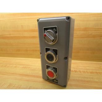 Westinghouse OT 15-022 Pushbutton Station 0T 15-022 OnOffRun& Stop Buttons