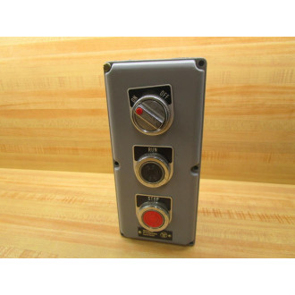 Westinghouse OT 15-022 Pushbutton Station 0T 15-022 OnOffRun& Stop Buttons