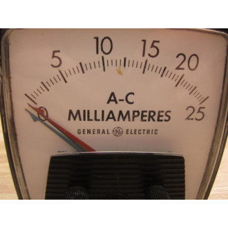 General Electric 50-195330FAFA2JPB A-C Milliamperes Meter - New No Box
