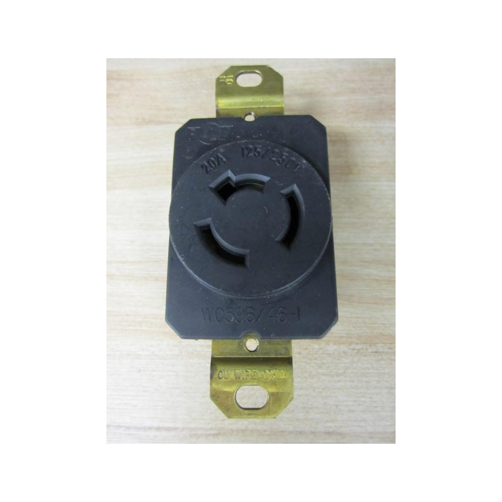 Pass & Seymour WC59645-1 Receptacle 20A 125250V (Pack of 6) - New No Box