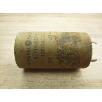General Electric K-1181950-11 Capacitor 150MFD 165 W VDC - Used