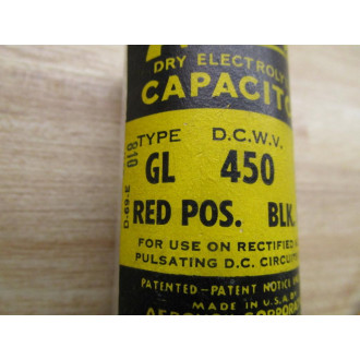 Aerovox GL MFD 16 Capacitor - New No Box