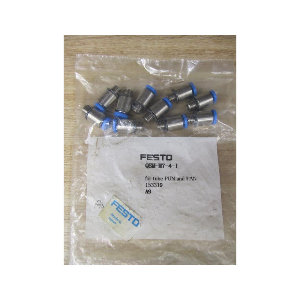 Festo QSM-M7-4-I Push In Fitting 153319 (Pack of 10)