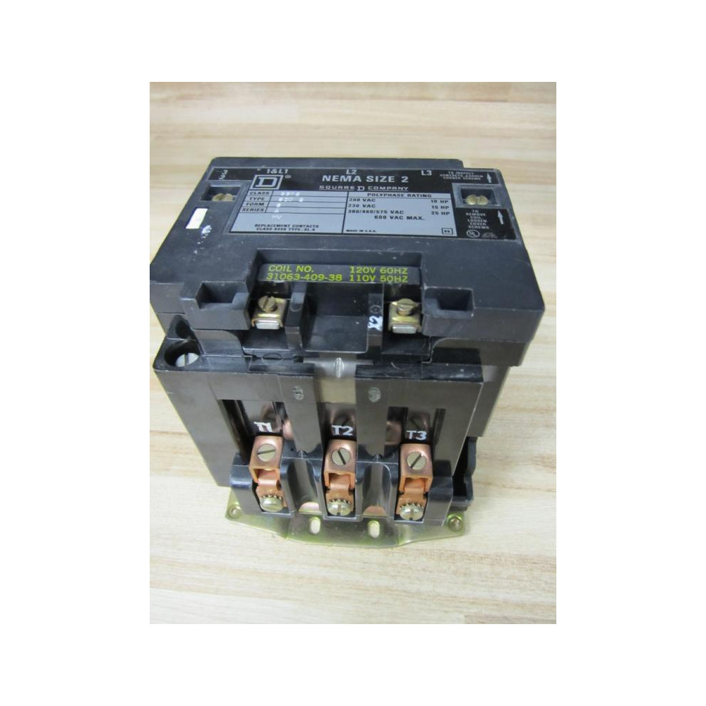 Square D 8502 SD0-2 Contactor 8502-SDO-2 - New No Box