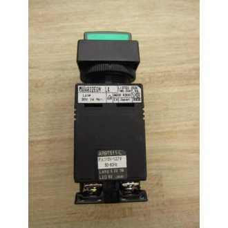 Fuji Electric AR22E0M-10L4G Push Button AR22EOM10L4G