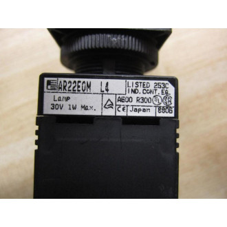 Fuji Electric AR22E0M-10L4G Push Button AR22EOM10L4G
