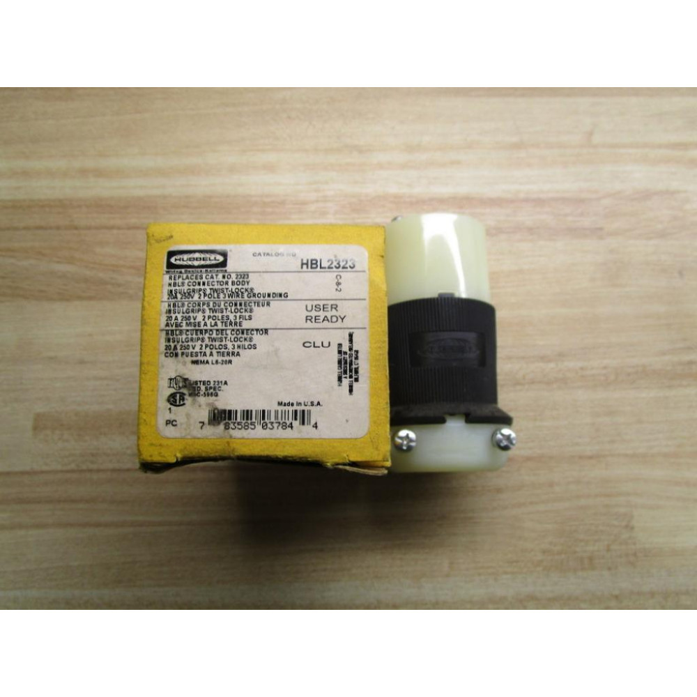 Hubbell HBL 2323 Twist-Lock Connector HBL2323