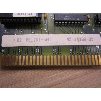 Cutler Hammer 40-14300-01 Eaton Circuit Board MM-PMMP-001 - Used