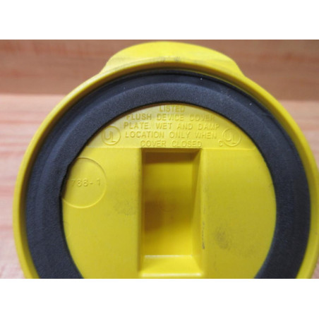 Cooper 7788-1 Receptacle Cover 7788 - Used