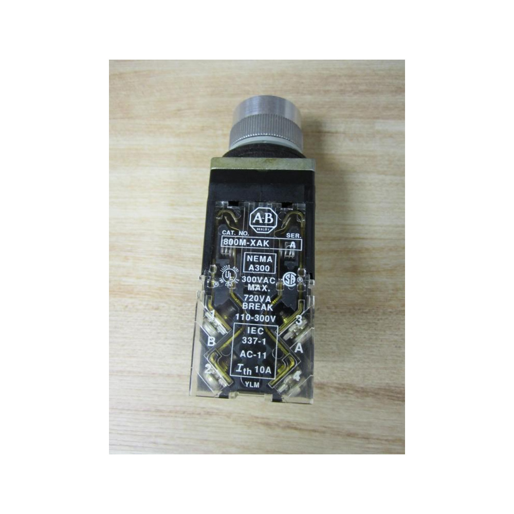 Allen Bradley 800MR-HX2B Switch 800MRHX2B Single Contact