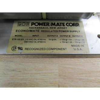 Power Mate ETR 122 EV Regulated Power Supply - Used
