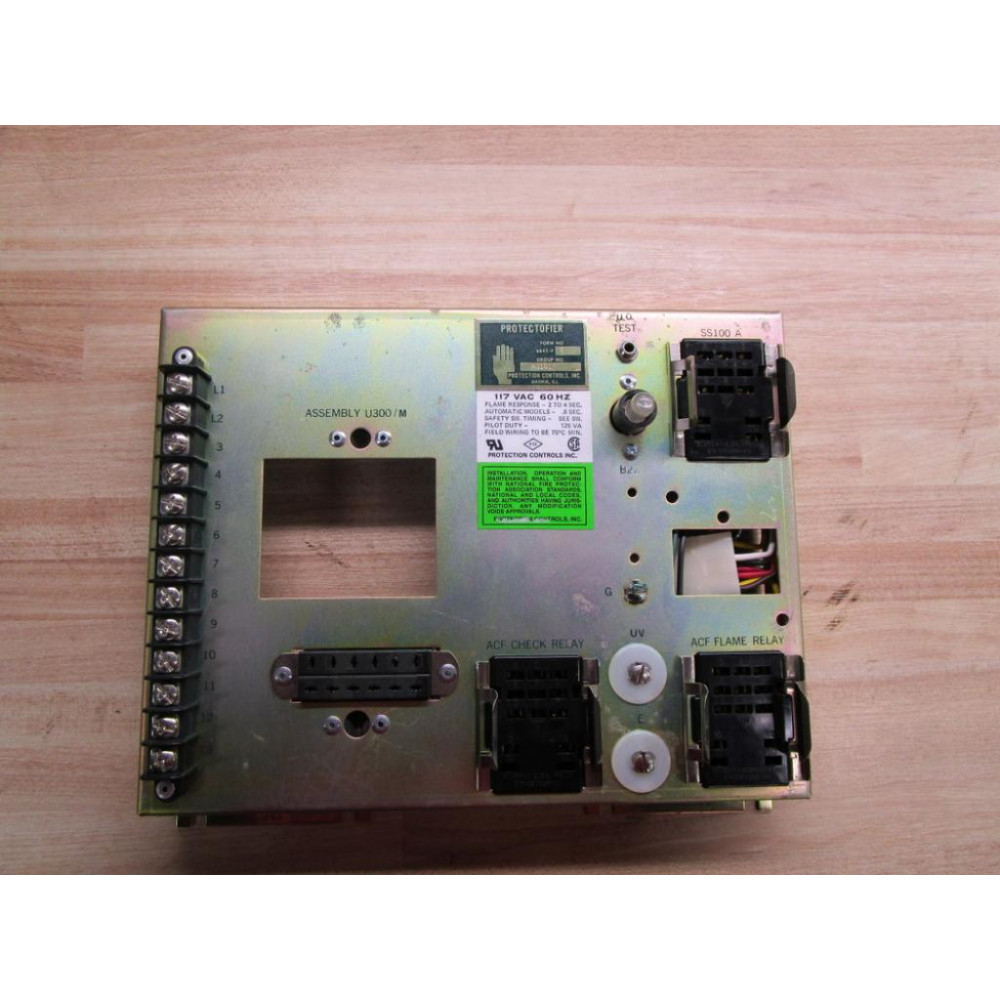 Protection Controls 6642-V T Protectofier 6642VT WO Relays - New No Box