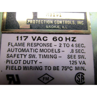 Protection Controls 6642-V T Protectofier 6642VT WO Relays - New No Box