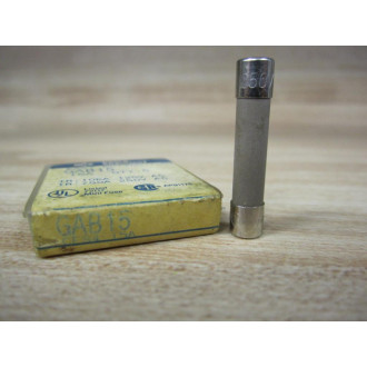 Gould Shawmut Ferraz Mersen GAB15 Fuse Cross Ref 5LAP5 Gray (Pack of 5)