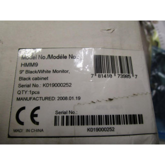 Honeywell HMM9 Screen Not Working - Parts Only