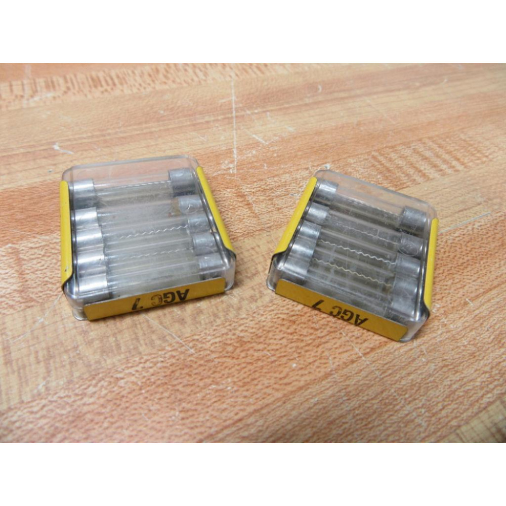 Bussmann AGC-7 Buss Fuse AGC7 250V (Pack of 10)