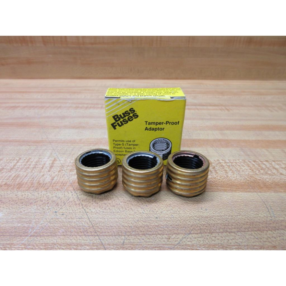 Bussmann SA-15 Buss Fustat Adapters SA15 (Pack of 3)