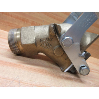 Justrite 08552 Self Closing Gate Valve - Used