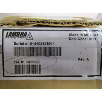 Lambda SE-250-3 Regulated Power Supply