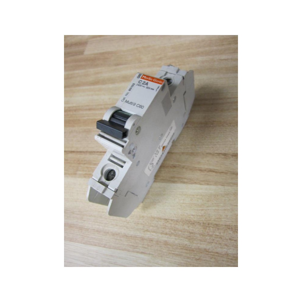 Merlin Gerin 60103 Square D Breaker 2A MG60103 Schneider - Used