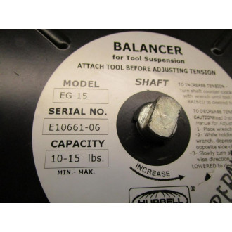 Hubbell EG-15 Tool Balancer - Refurbished