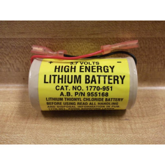 Allen Bradley 955168 High Energy Lithium Battery 1770-951 1770-XR